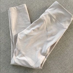 Outdoor Voices Warm Up Legging 3/4 Oatmeal Size M